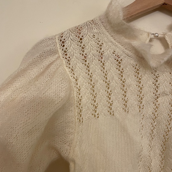 Rouje Ange Mohair Knit Size 34 - Picture 3 of 6